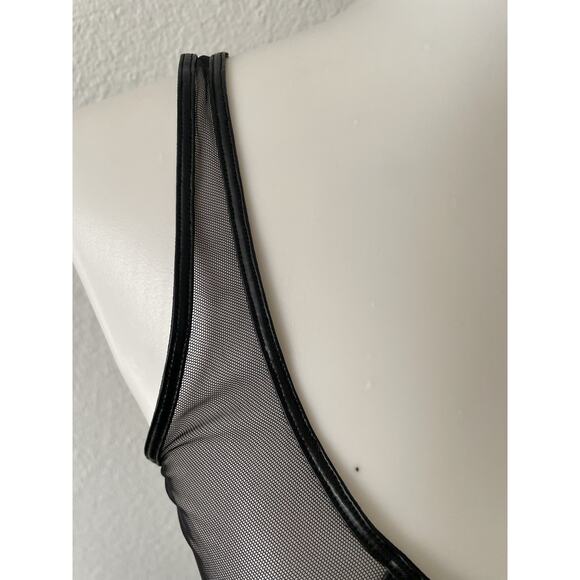 Honey Birdette Bra Emily Strappy Cross Front Sheer Mesh Lingerie - Picture 3 of 16